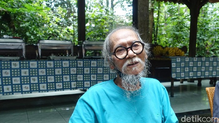 Penyerahan lukisan Berburu Celeng Merapi ke Museum Anak Bajang, Pakem, Sleman.