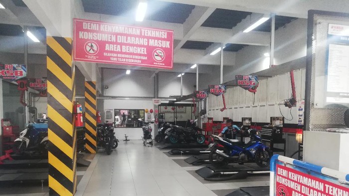 Foto bengkel pemberi diskon untuk konsumen bernama Yana