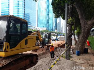 detikcom Do Your Magic: SDA Jaksel Pastikan Proyek Galian Jl Gatsu Dipercepat