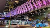 Jakarta yang terus bersalin rupa menghadirkan warna di setiap sudut kota. Siapa saja warga yang datang pasti terpikat akan pesonanya. Rachman Haryanto/detikcom
