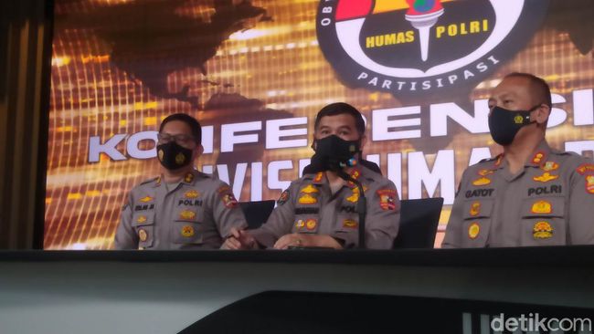 Kabag Penum Divisi Humas Polri Kombes Ahmad Ramadhan. (Dyas/detikcom)