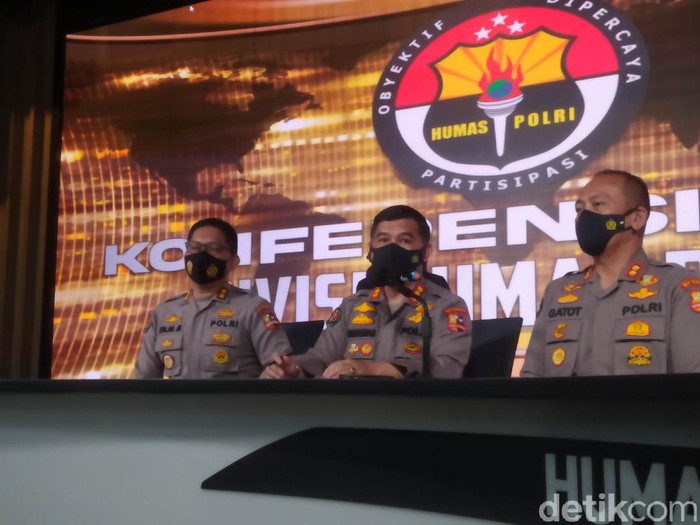 Kabag Penum Divisi Humas Polri Kombes Ahmad Ramadhan. (Dyas/detikcom)