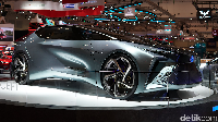 Selanjutnya ada Lexus LF 30. Kata LF di mobil konsep yang dibawa Lexus ke GIIAS 2021 ini merupakan singkatan dari ‘Lexus Future’. Sejatinya mobil ini sudah pernah tampil di Tokyo Motor Show 2019 dan baru dua tahun berselang, Lexus langsung membawanya ke ICE BSD City, Tangerang. Foto: Muhammad Hafizh Gemilang