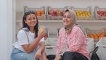 Momen Seru Nirina Zubir Kulineran di Resto Italia hingga Warteg