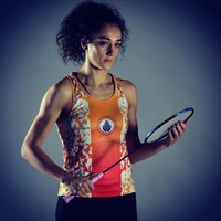 Atlet bulu tangkis Neslihan Yiğit melaju ke perempatan final ajang Indonesia Masters 2021 yang digelar di Bali. Setelah kemenangannya kemarin melawan Maria Ulitina, ia dijadwalkan akan bertanding lagi hari ini. Foto: Instagram @neslihanyigits