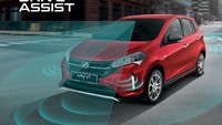 PSDA memiliki empat fitur antara lain Advance Safety Assist (ASA); Bantuan Mengemudi; Bantuan Parkir; dan Head Lamp Assist. Rangkaian lengkap fitur ini dapat ditemukan pada varian AV, yang memenuhi syarat sebagai mobil dengan teknologi Autonomous Level 2. Foto: Dok. Perodua