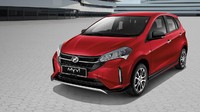 Perodua Myvi atau Daihatsu Sirion ditawarkan dengan beberapa pilihan antara lain 1.5 liter AV (Advance Variant), 1.5 liter varian H, 1.5 liter X varian dan 1.3 liter G. New Myvi dibanderol dari RM 45.700 hingga RM 58.800 (Rp 155 jutaan sampai Rp 199 jutaan). Foto: Dok. Perodua