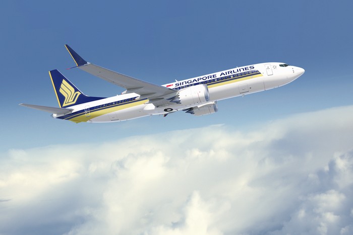 Pesawat 737-8 Singapore Airlines