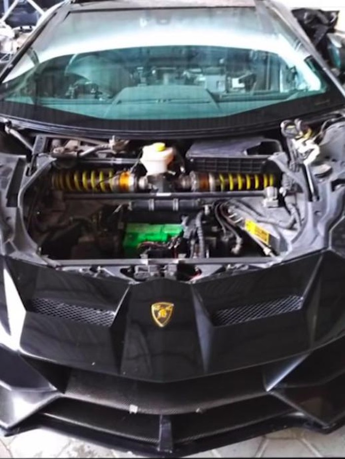 Sangar Banget! Ini Penampilan Lamborghini Raffi Ahmad yang Dulu Terbakar
