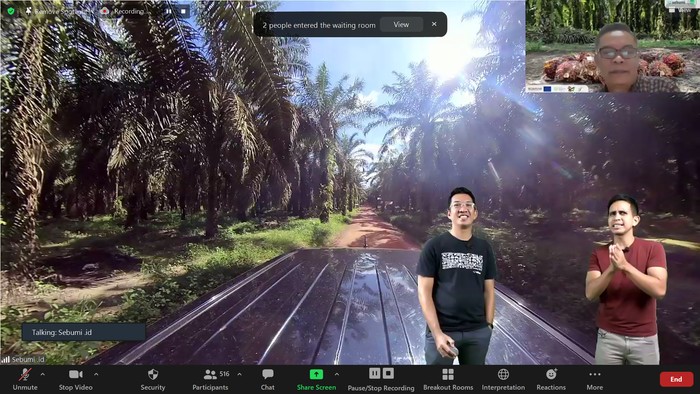 RSPO Gelar Virtual Tour Pengelolaan Kebun Kelapa Sawit Berkelanjutan