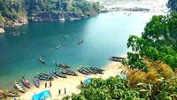 Sungai Umngot di India mencuri perhatian, setelah dibagikan foto ernihnya air sungai oleh akun Twitter  Kementrian Jal Shakti.
