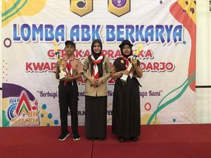 2 Siswa Inklusi SMPN 2 Buduran Sabet Juara di Hari Anak Sedunia