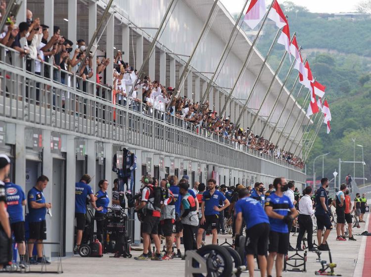 Begini Antusiasme Penonton di WSBK Mandalika