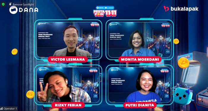DANA & Bukalapak Siap Kerja Sama Perkuat Transaksi Digital di 2022