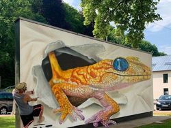 Bangunan Tua Terbengkalai Jadi Keren dengan Sentuhan 3D