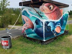 Bangunan Tua Terbengkalai Jadi Keren dengan Sentuhan 3D