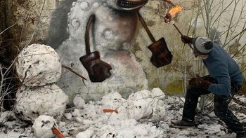 Gaya lukisnya sangat detail, rinci dan realistis. (Foto: Instagram/scaf_oner)