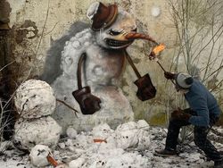 Bangunan Tua Terbengkalai Jadi Keren dengan Sentuhan 3D