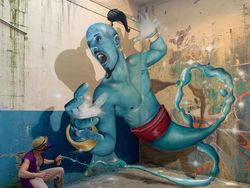 Bangunan Tua Terbengkalai Jadi Keren dengan Sentuhan 3D