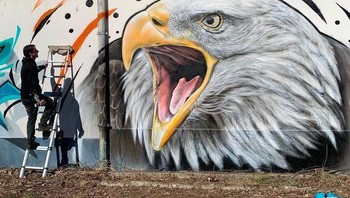 Seniman ini dikenal dengan julukan scat atau scaf oner asal Prancis. (Foto: Instagram/scaf_oner)