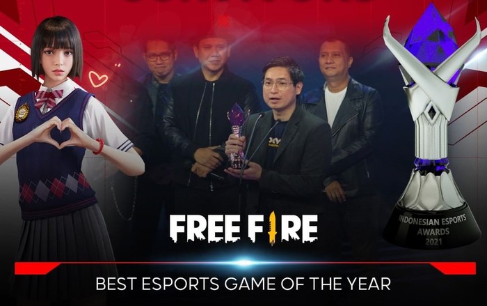 Free Fire Jadi Game Esports Terfavorit di Indonesia Esports Awards