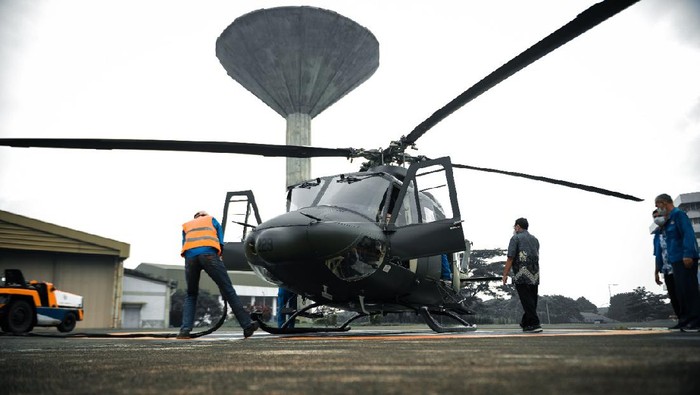 Helikopter Bell 412EPI buatan PTDI