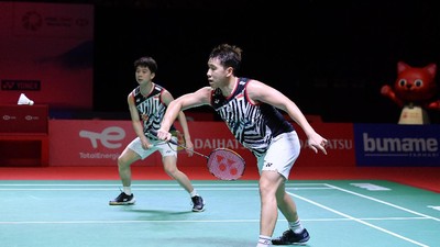 Momen Kevin/Marcus Tembus Final Indonesia Masters 2021