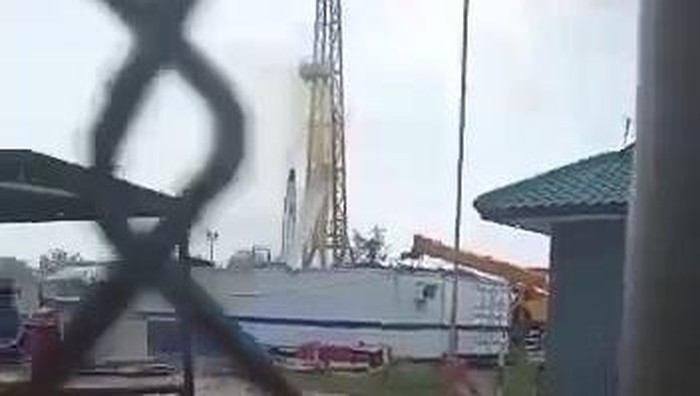 lokasi semburan lumpur sumur pertamina ep di bojonegoro