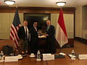 Temui Kamar Dagang AS, Menkum HAM Bahas Iklim & Regulasi Investasi RI