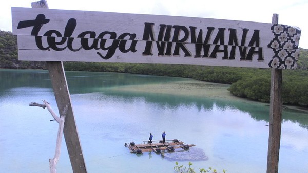 Telaga Nirwana itu menjadi salah satu potensi wisata air unggulan di kabupaten Rote Ndao.