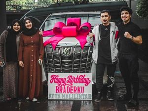 Ultah ke-27 Atta Halilintar dapat Jam Tangan sampai Mobil Mewah