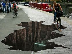 Seni Gambar Jalanan yang Lucu dan Kreatif