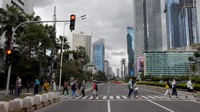 Pemerintah akan memberlakukan PPKM level 3 se-Indonesia selama masa libur Natal 2021 dan tahun baru 2022. ANTARA FOTO/Indrianto Eko Suwarso.