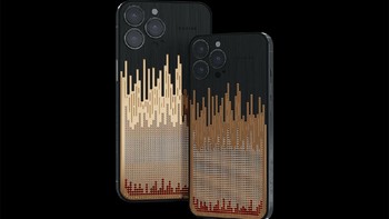 Dalam koleksi yang sama, Caviar juga memamerkan iPhone 13 Pro Terradiamond. Foto: dok. Caviar