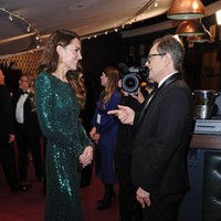 Sebelumnya Kate pernah menggunakan gaun glamour tersebut pada 2019 di acara Komisaris Tinggi Inggris untuk Pakistan. Foto: Getty Images/WPA Pool