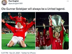MU Pecat Ole Gunnar Solksjaer, Netizen Berterima Kasih
