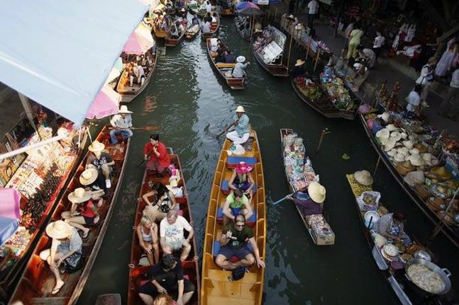 5 Floating Market Paling Keren di Asia, Di Banjarmasin hingga Mekong Delta