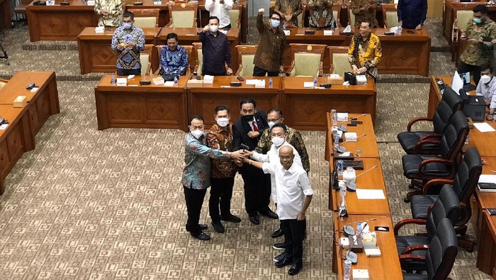 Bambang Pacul resmi jadi Ketua Komisi III DPR (Foto: Firda Cynthia Anggrainy)