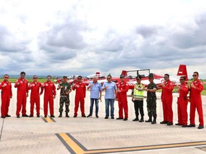 Bamsoet Puji Aksi Tim Jupiter TNI AU di Langit Sirkuit Mandalika