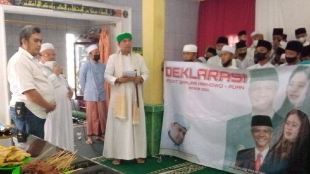 Deklarasi dukungan Ganjar-Puan maju di Pilpres 2024.