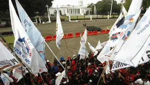 Kesal UMP 2022 Cuma Naik Secuil, Buruh Mau Geruduk Lokasi Ini