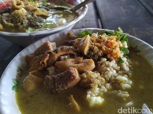 Soto Kanigoro, Paduan Babat Empuk dan Kuah Santan Nikmat dari Blitar