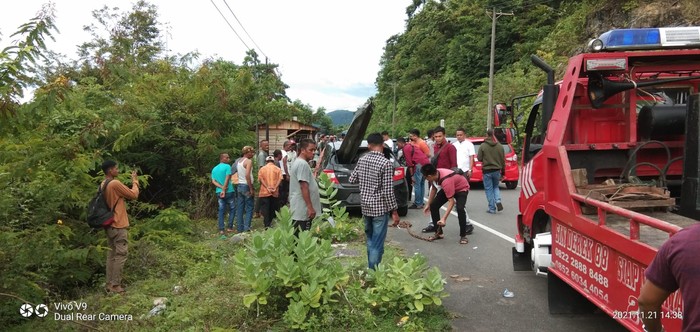 Kecelakaan mengerikan di Aceh Besar Kecelakaan mengerikan di Aceh Besar