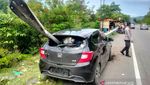 Penampakan Besi Pembatas Jalan Tembus Mobil Saat Kecelakaan Maut di Aceh