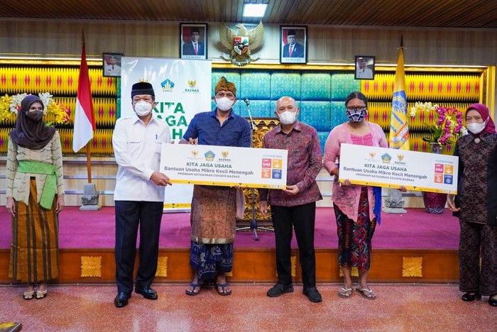 Kemenkop-Baznas Bantu Modal 500 Pelaku Usaha Mikro di Bali