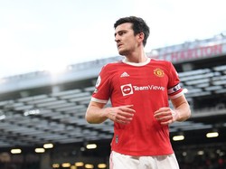 Media-media Inggris melansir, bisa saja Ralf Rangnick melepas jabatan kapten dari tangan Harry Maguire dan dioper ke pemain lain yang juga punya jiwa pemimpin (Getty Images)