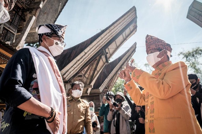 Menparekraf Sandiaga di Toraja Utara