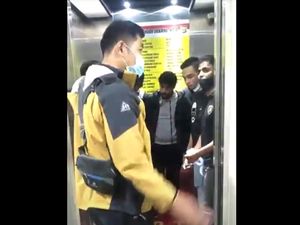 Rekaman WNA Penyiram Air Keras ke Istri Diciduk di Soetta