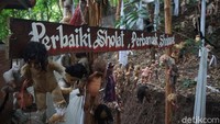 Salah satunya tentang jangan takut terhadap santet dan setan. Ada juga ajakan untuk perbaiki salat dan oerbanyak shalawat. (Wahyu Setyo Widodo/detikTravel)