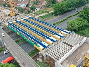 Progres Capai 64%, Jembatan Bogeg Ditargetkan Beroperasi Awal 2022